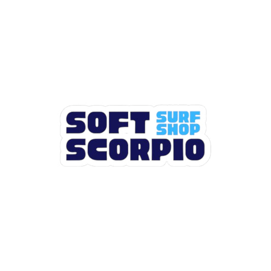 Soft Scorpio Kiss-Cut Stickers -